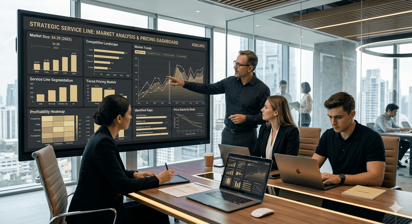 Service Line Identification and Market Analysis